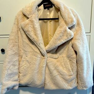 Ambiance faux fur coat
